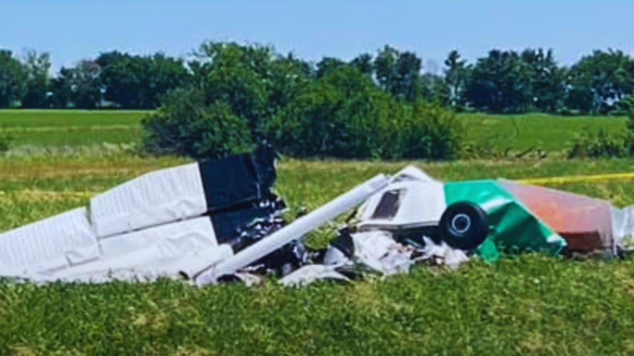 “It was clear something was wrong,”- Pilot and Passengers Parachute to Safety Before Plane Crashes in Missouri Field